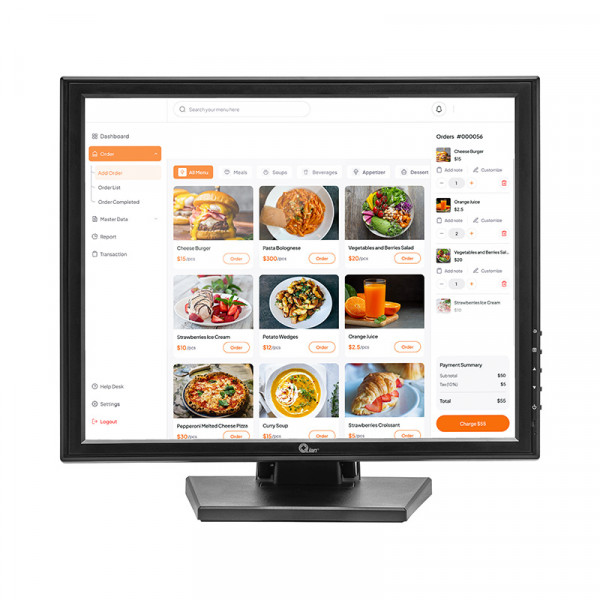 Qian Touch Monitor 17 Tiago - SKU: QPM-T17-01