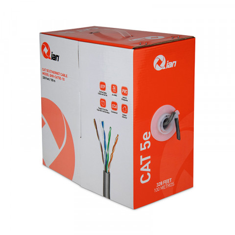 Qian Cat 5e Ethernet Cable Box 100M - SKU: QHR-CAT5E-10