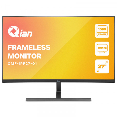 Qian 27" 100Hz IPS Flat Monitor_SKU: QMF-IPF27-01